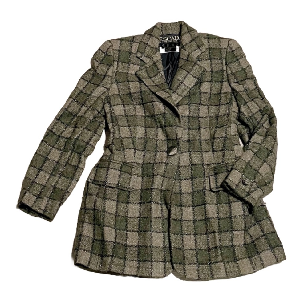 Vintage 90s Escada Wool Blazer Size 36/US 6